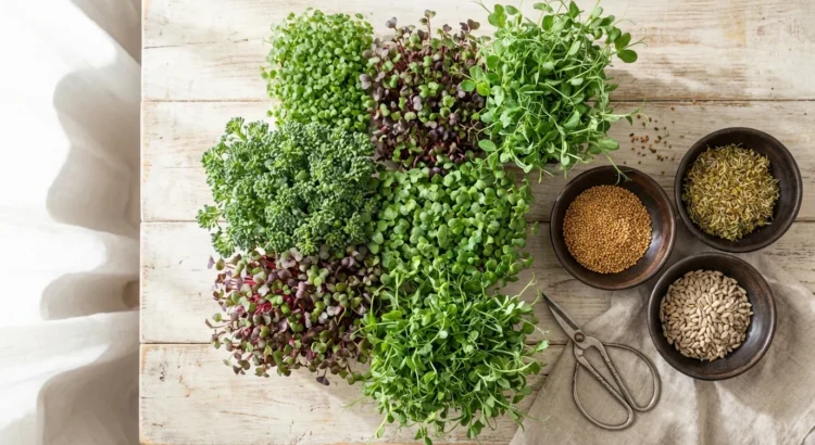 Como Cultivar Microgreens em 7 Dias