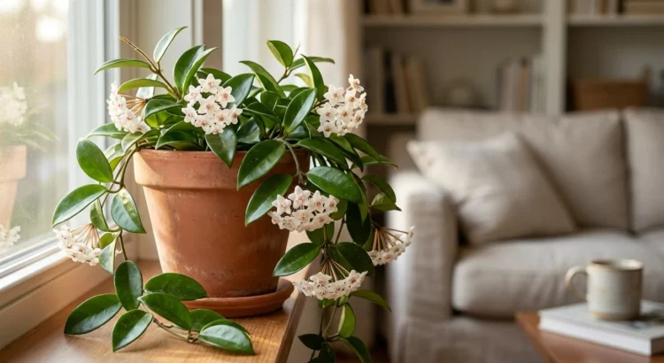 Como Cuidar de Flor-de-Cera e Fazer Florir